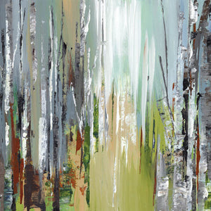 Woodland Pathway by Lera | Liquid Acrylic Art