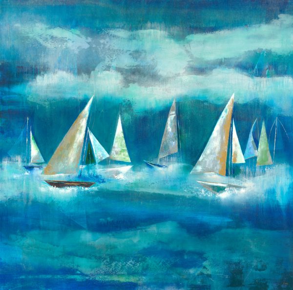 Wind of the Sea by K. Nari | Liquid Acrylic Art