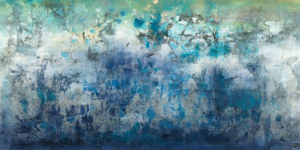 Opalescent Sea by K. Nari | Liquid Acrylic Art