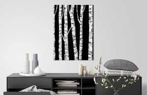 Simply Birch by Ruth Fromstein | Liquid Acrylic Art